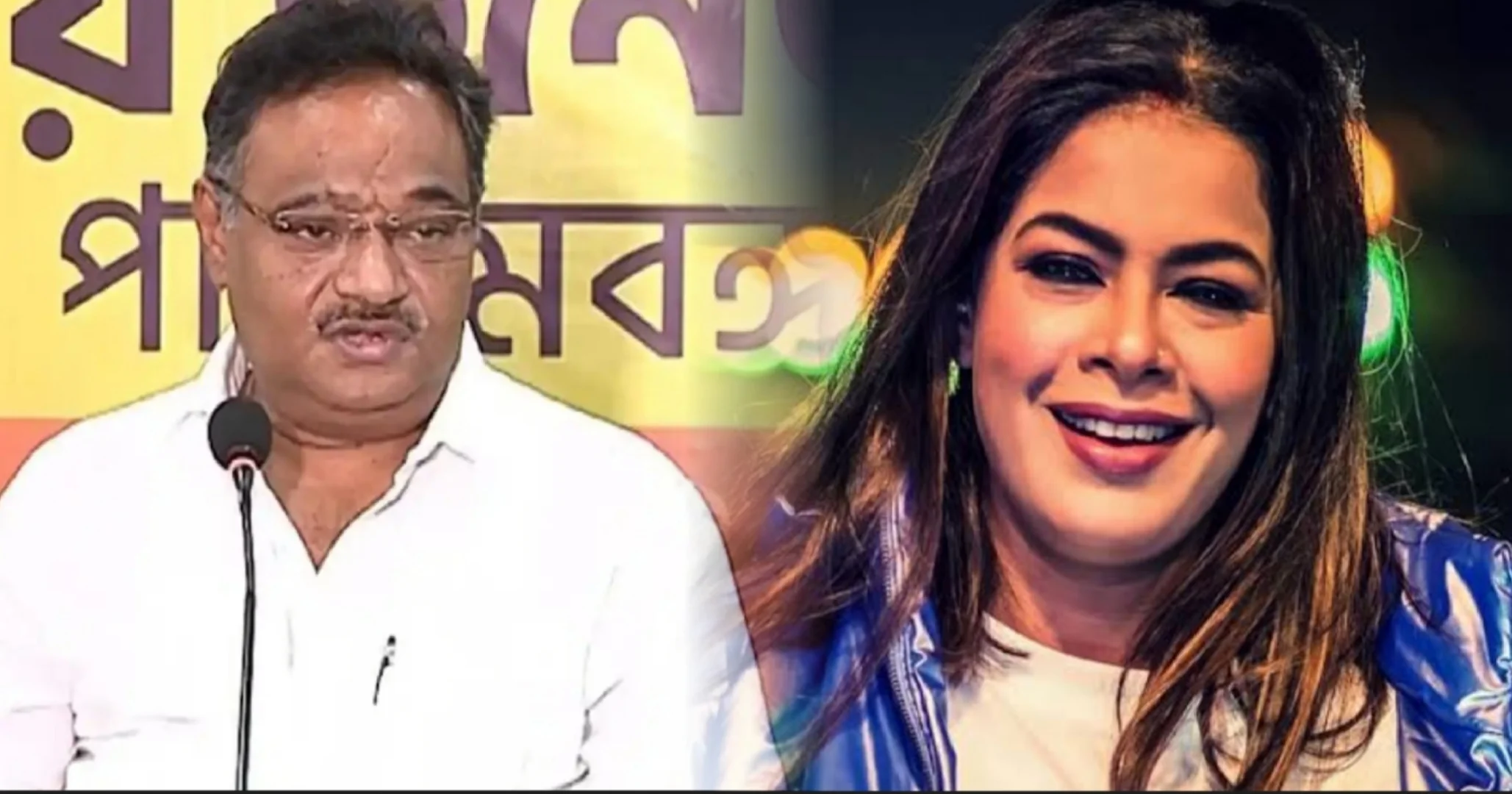 Iman Chakraborty, Samik Bhattacharya, Tmc, Bjp, State President, Bengali Singer, Bengal Politics, Big Fan, Recital, Social Media Buzz, Viral Video, Entertainment News, ইমন চক্রবর্তী, শমীক ভট্টাচার্য, তৃণমূল, বিজেপি, বাংলা গায়িকা, বাংলার রাজনীতি, বড় ভক্ত, আবৃত্তি, সামাজিক মাধ্যমে উত্তেজনা, ভাইরাল ভিডিও, বিনোদন সংবাদ