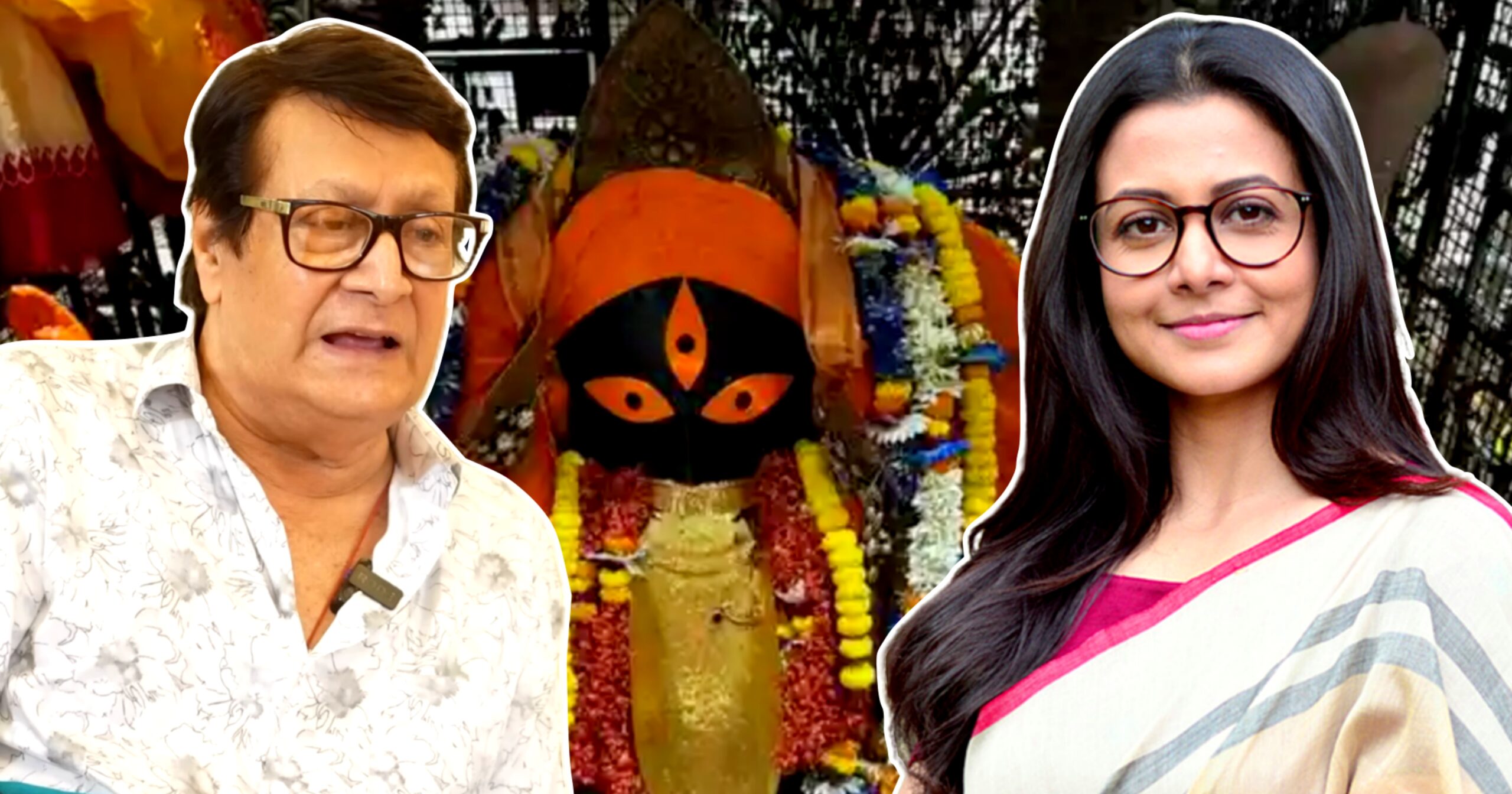 রঞ্জিত মল্লিক, কোয়েল মল্লিক, কালীঘাট মন্দির, রাজ্যসভা প্রার্থী, দোল উৎসব, Ranjit Mallick, Koel Mallick, Kalighat Temple, Rajya Sabha Candidate, Dol Festival