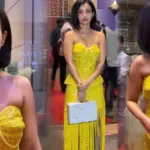 Monami Ghosh, Tollywood fashion, measurement tape dress, viral fashion, red carpet look, bold fashion, fashion controversy, Urfi Javed comparison, celebrity style, Bengali actress, মনামী ঘোষ, টলিউড ফ্যাশন, মেজারমেন্ট টেপ ড্রেস, ভাইরাল লুক, রেড কার্পেট, সাহসী ফ্যাশন, ফ্যাশন বিতর্ক, উরফি জাভেদ তুলনা, সেলিব্রিটি স্টাইল, বাংলা অভিনেত্রী