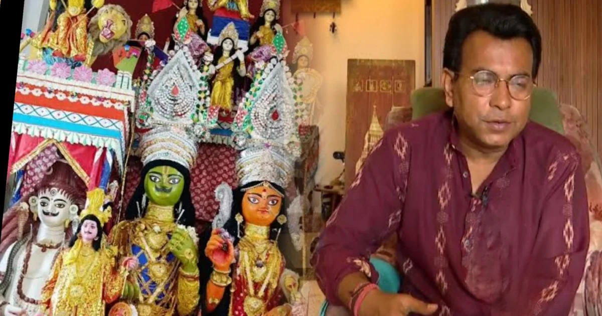 Rudranil Ghosh, Ram Navami 2026, Ramrajatala Temple, West Bengal BJP, Rudranil Ghosh temple visit, Ram festival celebrations, Bengal politics, রুদ্রনীল ঘোষ, রামনবমী ২০২৬, রামরাজাতলা মন্দির, পশ্চিমবঙ্গ বিজেপি, মন্দিরে রুদ্রনীল ঘোষ, রাম উৎসব, বাংলার রাজনীতি