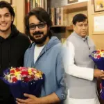 Trishanjit Chatterjee, Prosenjit Chatterjee, Sukanta Majumdar, Jai Shri Ram Post, Election Buzz Bengal, BJP Speculation, Tollywood Politics, Social Media Debate, Tollywood, তৃষাণজিৎ চট্টোপাধ্যায়, প্রসেনজিৎ চট্টোপাধ্যায়, সুকান্ত মজুমদার, জয় শ্রী রাম পোস্ট, ভোটের আবহে উত্তেজনা, বিজেপিতে যোগের জল্পনা, টলিপাড়ার রাজনীতি, সামাজিক মাধ্যমে বিতর্ক, টলিউড