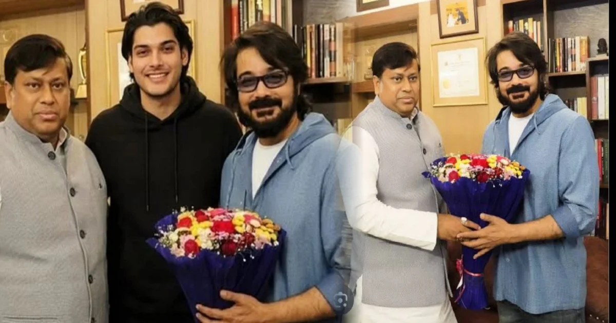 Trishanjit Chatterjee, Prosenjit Chatterjee, Sukanta Majumdar, Jai Shri Ram Post, Election Buzz Bengal, BJP Speculation, Tollywood Politics, Social Media Debate, Tollywood, তৃষাণজিৎ চট্টোপাধ্যায়, প্রসেনজিৎ চট্টোপাধ্যায়, সুকান্ত মজুমদার, জয় শ্রী রাম পোস্ট, ভোটের আবহে উত্তেজনা, বিজেপিতে যোগের জল্পনা, টলিপাড়ার রাজনীতি, সামাজিক মাধ্যমে বিতর্ক, টলিউড