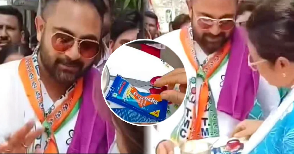 Soham Chakraborty, Tollywood Actor, TMC, Bengal Election, West Bengal Election 2026, Election Campaign, Viral Video, Bengal Politics, Popular Actor, Tollywood, Entertainment, সোহম চক্রবর্তী, টলিউড অভিনেতা, তৃণমূল, বাংলা নির্বাচন, করিমপুর, ভোট প্রচার, ভাইরাল ভিডিও, হরলিক্স, বাংলার রাজনীতি, জনপ্রিয় অভিনেতা, পশ্চিমবঙ্গ বিধানসভা নির্বাচন ২০২৬, টলিউড, বিনোদন সংবাদ