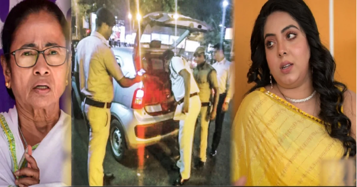 Mamata Banerjee, Sreemoyee Chattoraj, Kanchan Mallik, political controversy, Bengal election, woman harassment, bag checking, police misbehaviour, personal invasion, Bengal politics, মমতা বন্দ্যোপাধ্যায়, শ্রীময়ী চট্টোরাজ, কাঞ্চন মল্লিক, রাজনৈতিক বিতর্ক, মহিলাদের সম্মান, নাকা চেকিং, পুলিশ অব্যবস্থা, নির্বাচনী রাজনীতি, ব্যক্তিগত জিনিসপত্র, বাঙালি রাজনীতি