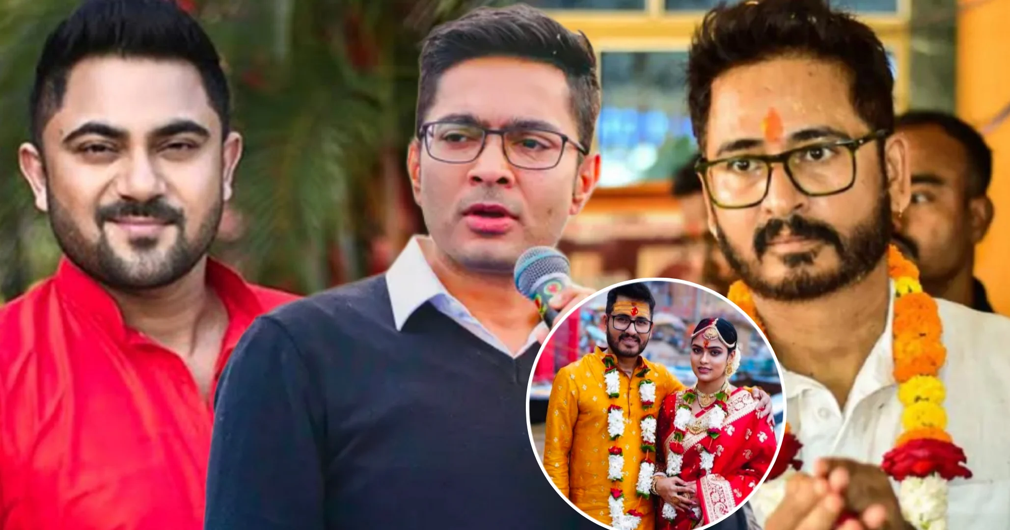 "হিরণের বাড়িতে তো দুটো বউ, মনে রাখবেন সোহমের কিন্তু বাড়িতে একটাই বউ" প্রচারের মঞ্চ দলীয় প্রার্থী সোহম চক্রবর্তীর প্রশংসায় পঞ্চমুখ, গেরুয়া শিবিরের হিরণ চট্টোপাধ্যায়ের ব্যক্তিগত জীবন নিয়ে সরাসরি আক্রমণ অভিষেক বন্দ্যোপাধ্যায়ের! 1 Abhishek Banerjee