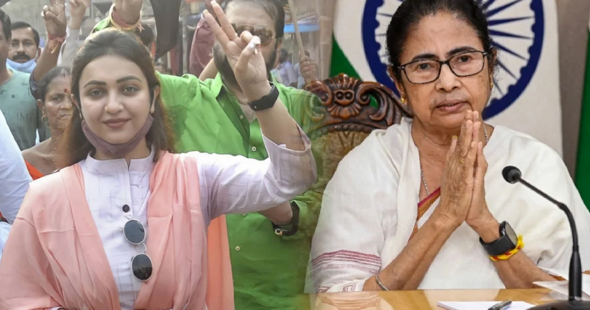 Koushani Mukherjee, Tollywood Actress, Mamata Banerjee, TMC, Bengal Election 2026, Election Campaign, Kolkata, Roadshow, Election Support, Celebrity Campaign, Abhijit Ghatak, Tollywood, কৌশানি মুখোপাধ্যায়, টলিউড অভিনেত্রী, মমতা বন্দ্যোপাধ্যায়, তৃণমূল কংগ্রেস, ভোট প্রচার, কলকাতা, রোড শো, অভিজিৎ ঘটক, নির্বাচনী সমর্থন, সেলিব্রিটি প্রচার, টলিউড