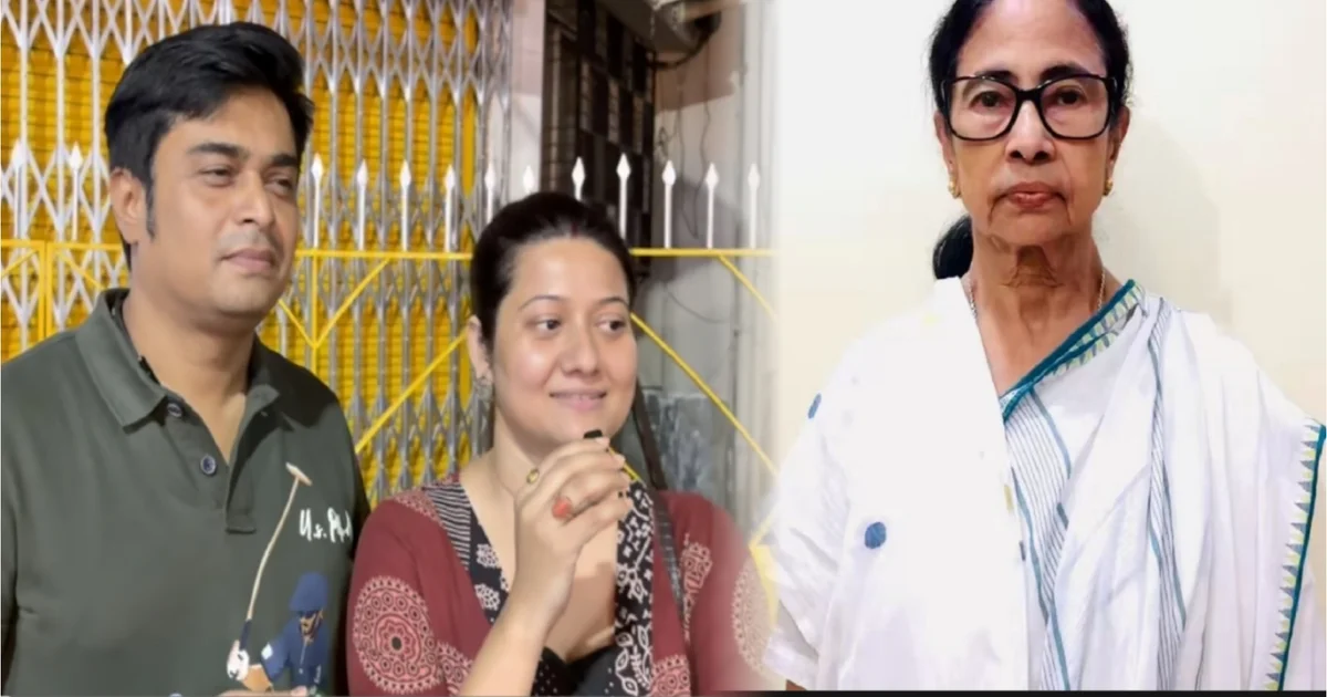 Arnab Banerjee, Mayna Banerjee, Tollywood Couple, Tollywood Actress, Mamata Banerjee, TMC Supporter, Bengali Actor, Tollywood Politics, Viral Video, BJP, Bengal Politics, West Bengal Election 2026, Social Media Backlash, Tollywood, Entertainment, অর্ণব বন্দ্যোপাধ্যায়, ময়না বন্দ্যোপাধ্যায়, টলিউড, তারকা দম্পতি, মমতা বন্দ্যোপাধ্যায়, তৃণমূল সমর্থক, বাঙালি অভিনেতা, টলিউড অভিনেত্রী, বাংলায় রাজনীতি, ভাইরাল ভিডিও, বাংলা সিরিয়াল, সামাজিক মাধ্যমে কটাক্ষ, বিজেপি, সমালোচনা, টলিউড, বিনোদন সংবাদ