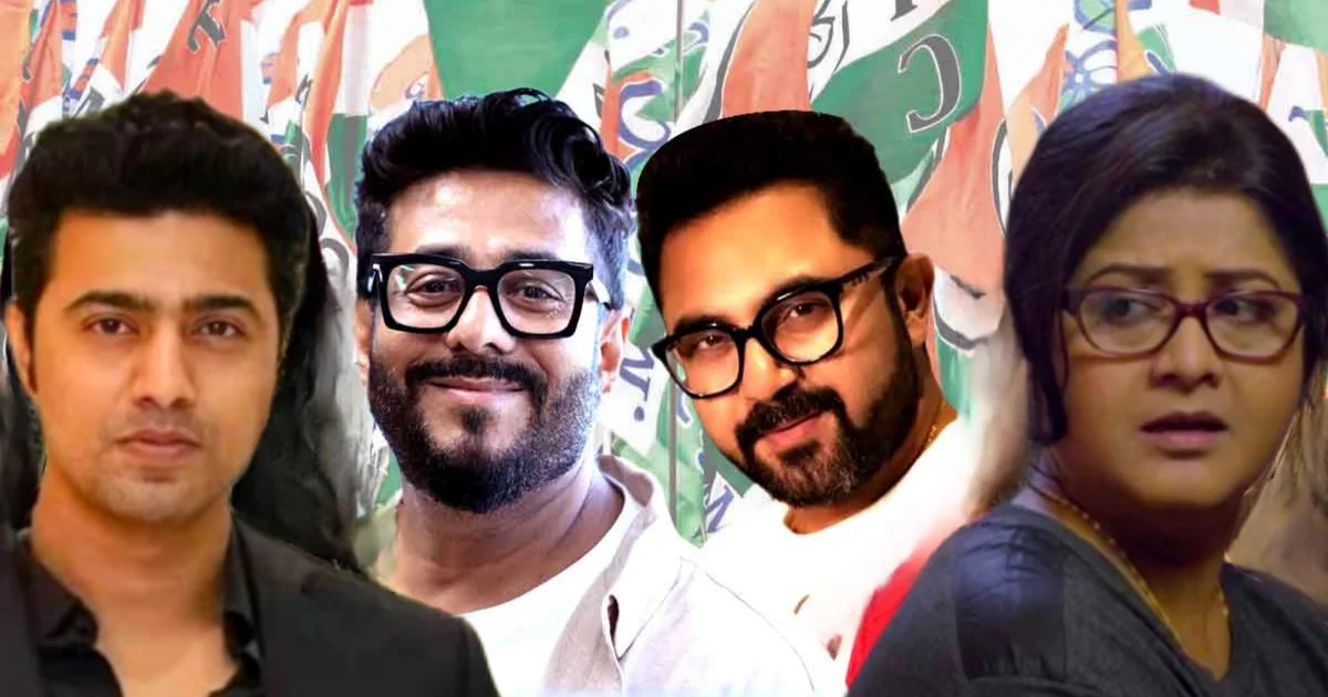 Laboni Sarkar, Tollywood politics, actor politicians, Bengal entertainment industry, West Bengal election 2026, TMC, BJP, Bengali cinema, controversy, Tollywood, Bengali actress, political influence in Tollywood, Bengali film industry, celebrity politics, Tollywood, লাবনী সরকার, টলিউড রাজনীতি, বিনোদন, তৃণমূল কংগ্রেস, বিজেপি, অভিনেতার রাজনীতি, বাংলা ইন্ডাস্ট্রি, বিধানসভা নির্বাচন ২০২৬, তৃণমূল তারকা, বাংলা সিনেমা বিতর্ক, টলিউড, বাঙালি অভিনেত্রী, ইন্ডাস্ট্রিতে রাজনৈতিক প্রভাব, তারকা প্রার্থী, টলিউড বিতর্ক