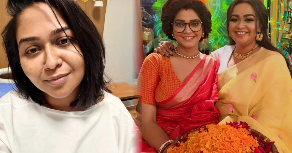 Anwesa Ray Mukhopadhyay, Compass Serial, Bengali Actress, Miscarriage During Shoot, Tollywood, Bengali TV Actress, Hospitalized, Health, TV Serial Shooting, Entertainment News, Actress Health Update, Sad News, অন্বেষা রায় মুখোপাধ্যায়, কম্পাস ধারাবাহিক, অভিনেত্রীর অসুস্থতা, শুটিংয়ে গর্ভপাত, টলিউড, বাংলা সিরিয়াল, হাসপাতালে ভর্তি, শারীরিক অবস্থা, বিনোদন সংবাদ, অভিনেত্রীর অবস্থা, দুঃখ সংবাদ, বাংলা টেলিভিশন