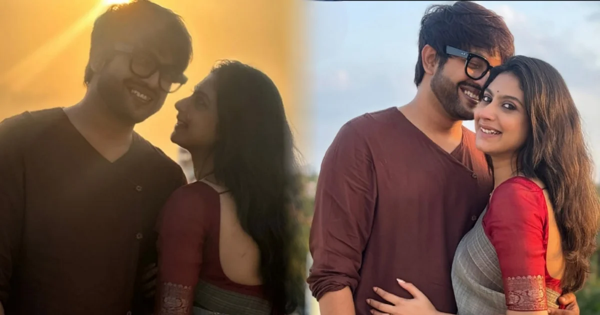 Sourav Chakraborty, Suvosmita Mukherjee, Tollywood Couple, Bengali Celebrity Couple, Sourav Suvosmita Wedding, Tollywood News, Bengali Actors, Viral Photo, Celebrity Romance, Entertainment News, Bengali Television, Bengali Serial, Lokkhi Jhampi, Viral Post, সৌরভ চক্রবর্তী, শুভস্মিতা মুখোপাধ্যায়, টলিউড, তারকা জুটি, বিয়ের জল্পনা, বাংলা বিনোদন, ভাইরাল ছবি, প্রেম, টলিউড, বাংলা ধারাবাহিক, লক্ষ্মী ঝাঁপি, বাংলা টেলিভিশন