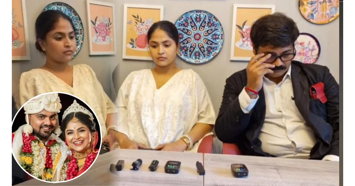 শ্বশুরের 'ব্যাড টাচ' থেকে মোটা অঙ্কের প'ণের দাবি! মানসিক ও শারী'রিক নি'র্যাতনের সঙ্গে লাগাতার হু'মকির অভিযোগ! বিচ্ছেদ মামলার শুনানির পর সাংবাদিক বৈঠকে বি'স্ফোরক দেবলীনা নন্দী! ফাঁস একাধিক চাঞ্চল্যকর তথ্য! প্রকাশ্যে প্রবাহের 'আসল রূপ', কী রায় দিল আদালত? 1 Debolina Nandy, Prabaha Nandy, Divorce Case, Debolina Nandy Controversy, Bengali Singer, Viral Video, Domestic Abuse Allegation, Entertainment, Debolina Press Conference, Marriage, Suicide Attempt, Social Media, দেবলীনা নন্দী, প্রবাহ নন্দী, বিবাহ বিচ্ছেদ মামলা, বারুইপুর আদালত, বাঙালি গায়িকা, দেবলীনা নন্দী বিতর্ক, ভাইরাল ভিডিও, নির্যাতনের অভিযোগ, টলিউড, সাংবাদিক বৈঠক, দাম্পত্য বিতর্ক, আত্মহত্যার চেষ্টা, সামাজিক মাধ্যমে পোস্ট, বিনোদন সংবাদ
