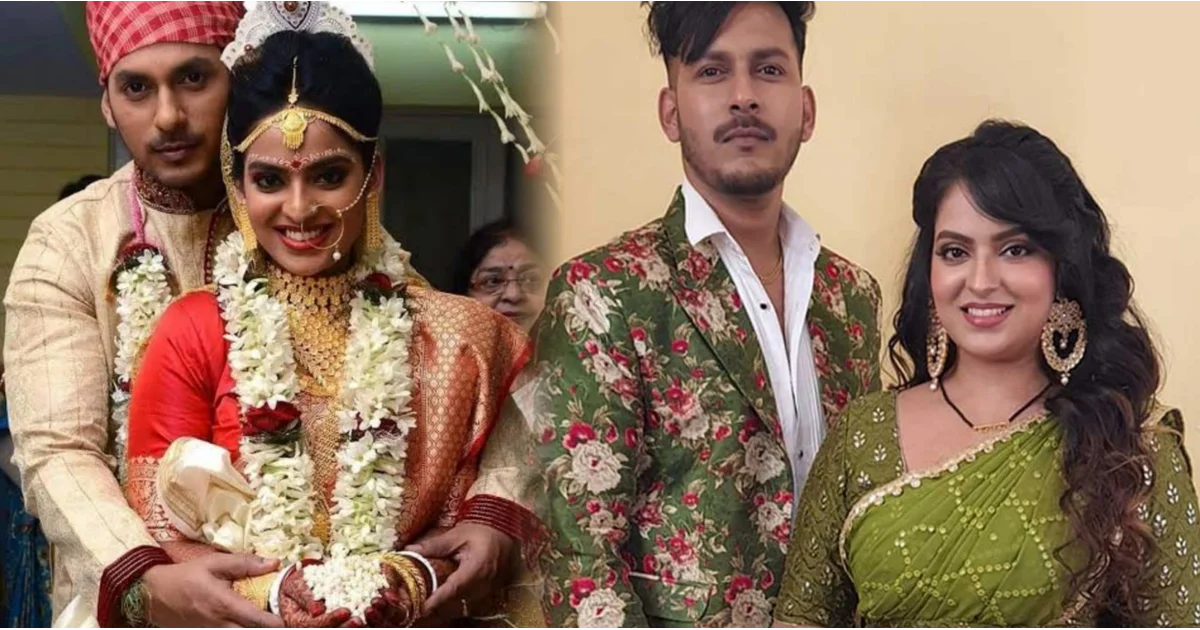 Raja Goswami, Madhubani Goswami, Raja Madhubani Marriage, Bengali Television Couple, Bhalobasha Dot Com, Celebrity Couple, Bengali Serial, Social Media, Viral Post, রাজা গোস্বামী, মধুবনী গোস্বামী, রাজা মধুবনীর দাম্পত্য, ভালোবাসা ডট কম, বাংলা সিরিয়াল, তারকা দম্পতি, ভাইরাল পোস্ট, কেশব, সামাজিক মাধ্যমে পোস্ট, বিনোদন সংবাদ