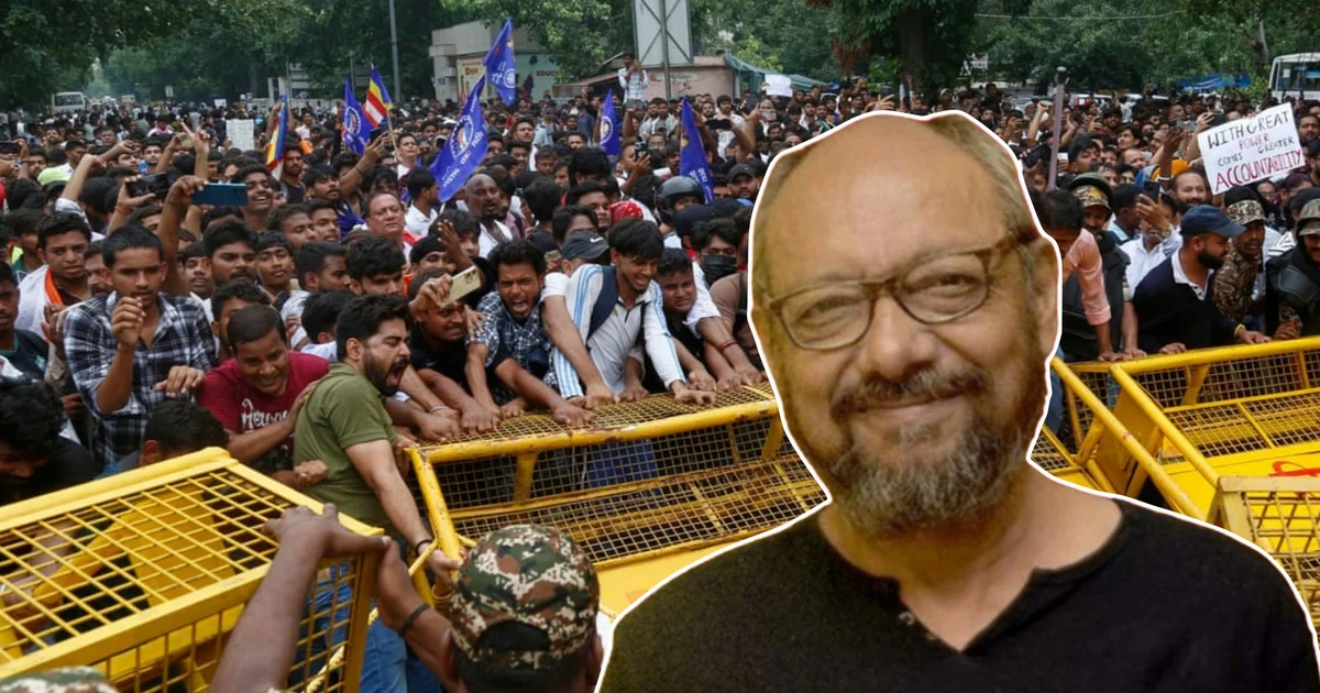 "আমি গণতন্ত্রে বিশ্বাসী, কোনও রাজনৈতিক দলের সদস্য নই, কিন্তু..." "দিল্লির যন্তরমন্তরে যা ঘটছে তা অত্যন্ত যৌক্তিক, সম্পূর্ণ সাংবিধানিক ও অহিংস উপায়ে!" জাতীয় পুরস্কার প্রাপ্তির আবহেই ছাত্র আন্দোলন নিয়ে সরব অঞ্জন দত্ত! শিক্ষার জন্য ন্যায়বিচারের দাবিকে কুর্নিশ জানিয়ে কী বললেন পরিচালক? 1 Anjan Dutt, National Film Awards, Chalachitra Ekhon, Delhi Student Protest, Jantar Mantar, Education Protest, Democracy, Bengali Director, Viral Video, Tollywood, অঞ্জন দত্ত, জাতীয় চলচ্চিত্র পুরস্কার, চালচিত্র এখন, দিল্লি ছাত্র আন্দোলন, যন্তরমন্তর, শিক্ষাক্ষেত্রে দুর্নীতি, গণতন্ত্র, বাঙালি পরিচালক, ভাইরাল ভিডিও, টলিউড