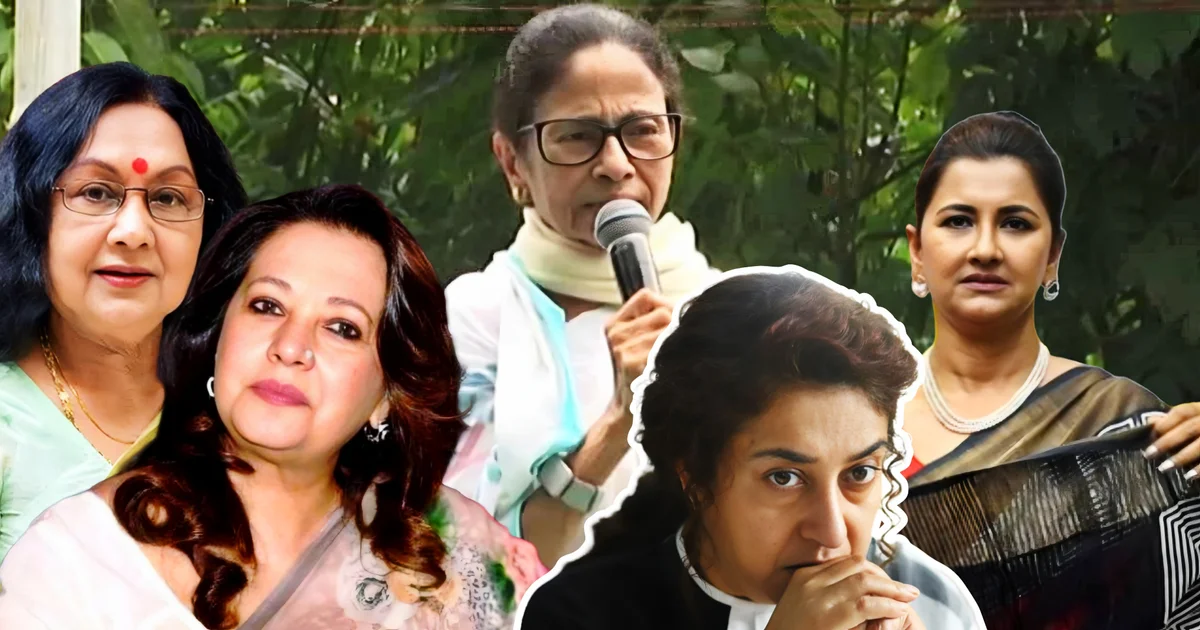 Satabdi Roy, Mamata Banerjee, Abhishek Banerjee, TMC, NCPI, Bengal Politics, Rachana Banerjee, Sandhya Roy, Moon Moon Sen, Tollywood, শতাব্দী রায়, মমতা বন্দ্যোপাধ্যায়, অভিষেক বন্দ্যোপাধ্যায়, তৃণমূল কংগ্রেস, এনসিপিআই, বাংলার রাজনীতি, রচনা বন্দ্যোপাধ্যায়, সন্ধ্যা রায়, মুনমুন সেন, টলিউড