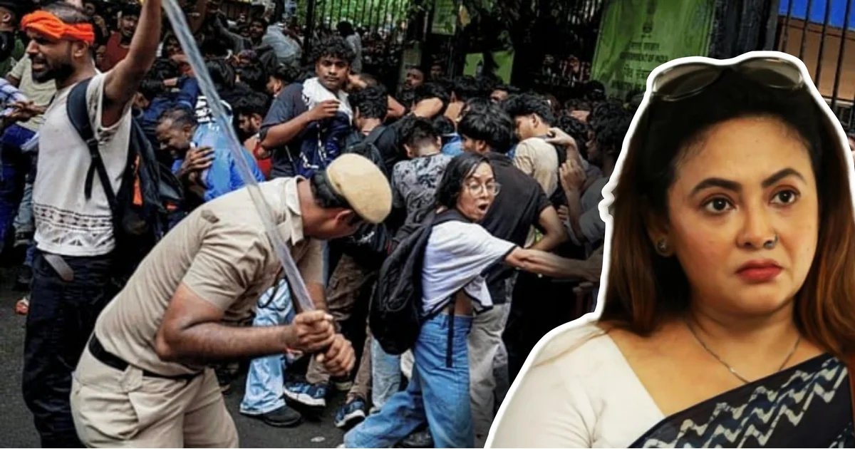 'মনে মনে নিজেকে যেন একটা ড্রোনে বসিয়ে...মহাশূন্য থেকে পৃথিবীটাকে কিছুক্ষণ দেখো!' 'কজন ছাত্র আ'ত্মহ*ত্যা করলে এটা কেটে যাবে?' সোমবার দিল্লিতে নিরীহ ছাত্রছাত্রীদের উপর পুলিশের অমানবিক লাঠিচার্জের ঘটনার বিরুদ্ধে তীব্র প্রতিবাদ শ্রীলেখা মিত্রের! পোস্ট ঘিরে জোর চর্চা, আপনার মত কী? 1 Sreelekha Mitra, Sonam Wangchuk, Delhi Protest, Student Protest, Police Lathicharge, NEET Paper Leak, JP Nadda, Tollywood, Social Media Post, Viral, শ্রীলেখা মিত্র, সোনম ওয়াংচুক, দিল্লি আন্দোলন, ছাত্র আন্দোলন, পুলিশের লাঠিচার্জ, নিট প্রশ্নপত্র ফাঁস, জেপি নাড্ডা, টলিউড, সোশ্যাল মিডিয়া পোস্ট, ভাইরাল
