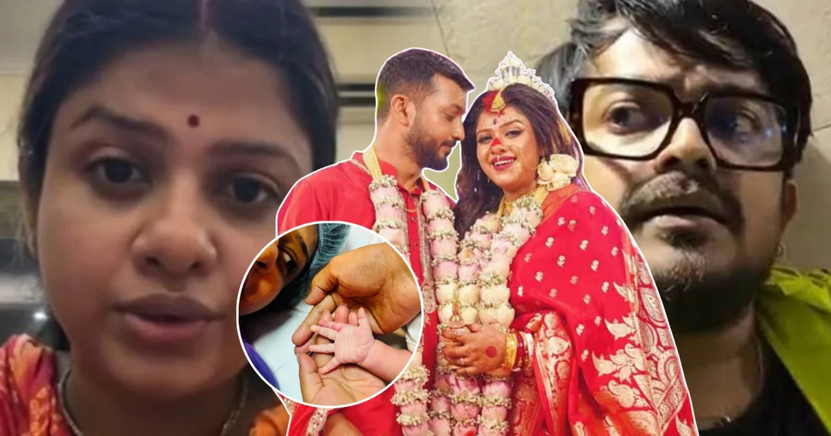 ‘৫ নম্বর বিয়ের মাত্র সাড়ে ৩ মাসেই সন্তান!’ মা হওয়ার সুখবর ভাগ করতে, সুস্মিতা রায়কে নিয়ে কটা'ক্ষে সরগরম নেটপাড়া! প্রাক্তন দেওর সায়ক চক্রবর্তীর এক লাইনের জবাব ঘিরে নতুন বিতর্কের ইঙ্গিত? কী এমন বললেন তিনি? 1 Susmita Roy, Sayak Chakraborty, Subhasish Dey, Tollywood, Bengali Actress, Facebook Post, Viral Comment, Social Media Buzz, Entertainment, Celebrity Controversy,সুস্মিতা রায়, সায়ক চক্রবর্তী, শুভাশিস দে, টলিউড, বাঙালি অভিনেত্রী, ফেসবুক পোস্ট, ভাইরাল মন্তব্য, সামাজিক মাধ্যমে কটাক্ষ, বিনোদন, সেলিব্রিটি বিতর্ক