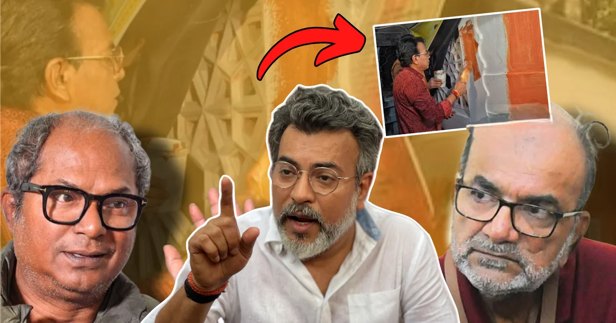Bikash Ranjan Bhattacharya, বিকাশ রঞ্জন ভট্টাচার্য, রুদ্রনীল ঘোষ, Academy of Fine Arts, চন্দন সেন, chandan sen, tollywood, টলিউড, বাংলার রাজনীতি, বিজেপি সরকার, বিতর্ক, BJP government, controversy, entertainment