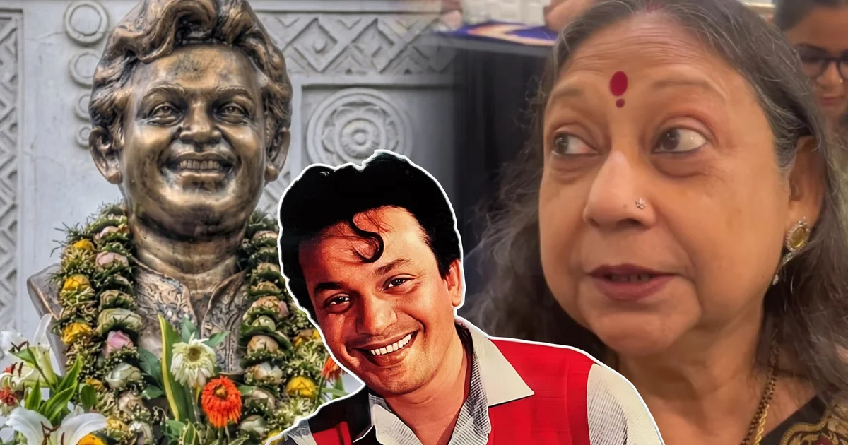 'এটা কি সত্যিই মহানায়কের মূর্তি?' 'এমন সম্মান কোনও কিংবদন্তির প্রাপ্য নয়, এভাবে মহানায়ককে সম্মান জানানো যায় না!' এটা কে? কার মূর্তি বসিয়ে দিয়েছে? এখনও সময় আছে, ভুল শুধরে নতুন মূর্তি বসান! উত্তম কুমারের আবক্ষমূর্তি নিয়ে ক্ষো'ভে ফেটে পড়লেন রত্না ঘোষাল! প্রতিবাদের সুর আরও জোরালো, কী হবে এবার? 1 Ratna Ghoshal Reaction On Uttam Kumar Bust Statue Controversy Created Buzz