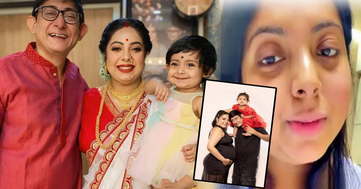 “আমার শুধু কা'ন্না পাচ্ছে...আমি কারও বাচ্চা হাসপাতাল থেকে চু'রি করিনি, পা'চারও করিনি!” মাত্র ২০ মাসের কৃষভির পাশাপাশি সদ্যোজাত ছেলেকে সামলানো, দ্বিতীয়বার মা হওয়া পর মান'সিক চা'পে জেরবার শ্রীময়ী! “কাঞ্চনের কঞ্চির জোর আছে, বি'ছানায় স্যাটিসফেকশন পান না যারা বলছে তারা...” চোখের জল চেপে রেখেই লাগাতার চলতে থাকা কটা'ক্ষের দিলেন কড়া জবাব! 1 Sreemoyee Chattoraj, শ্রীময়ী চট্টরাজ, কাঞ্চন মল্লিক, Kanchan Mullick, টলিউড, tollywood
