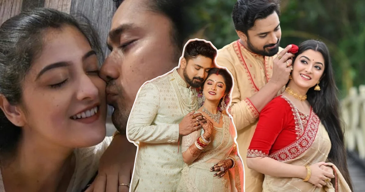 "আমার বউয়ের যে কত রূপ..." একের পর এক সম্পর্কে ভাঙন, বিয়ের এক বছর ঘুরতে না ঘুরতেই বিচ্ছেদ! টলিউডের এমন ছবির মাঝে ব্যতিক্রম শ্বেতা-রুবেল গড়ছেন ভালোবাসার নজির! পর্দার জুটির বাস্তবের সংসারেও প্রতিদিনের খুনসুটিতে ফুটে ওঠে প্রেম! কীভাবে এত সুন্দর তাঁদের দাম্পত্য, জানালেন রুবেল? মিষ্টি ভিডিয়োয় মুগ্ধ নেটপাড়া! 1 Rubel Das, Sweta Bhattacharya, Rubel Sweta, Rubel Sweta Video, Bengali Television, Bengali Serial, Yamuna Dhaki, Organic Studio, Bengali Couple, Tollywood, Entertainment, Rubel Sweta New Serial, রুবেল দাস, শ্বেতা ভট্টাচার্য, রুবেল শ্বেতা, রুবেল শ্বেতার ভিডিয়ো, বাংলা টেলিভিশন, বাংলা ধারাবাহিক, যমুনা ঢাকি, অর্গানিক স্টুডিও, টলি দম্পতি, বিনোদন, রুবেল শ্বেতার নতুন ধারাবাহিক