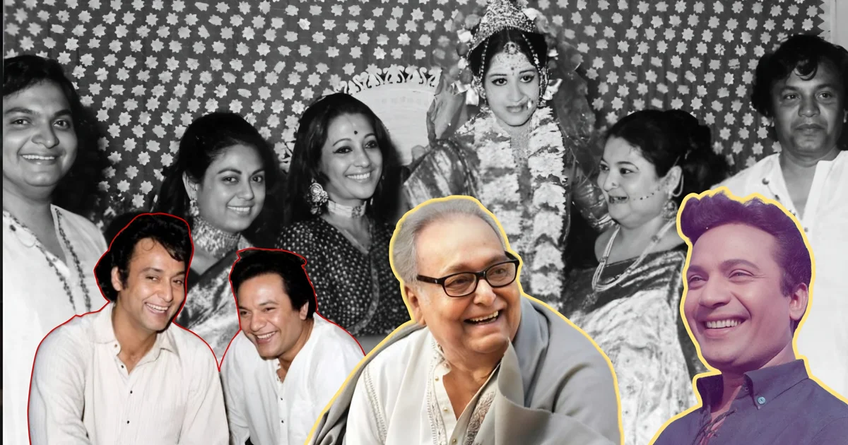 "তুই আজ খাবি না, ছুঁতেও দেব না তোকে..." ভ্রাতার মতো আগলে রাখতেন, পরম স্নেহে ডাকতেন 'পুলু' নামে! সেই সৌমিত্র চট্টোপাধ্যায়কে ছেলের বিয়েতে নিমন্ত্রণ করেও কেন খেতে দেননি উত্তম কুমার? কী ঘটেছিল সেদিন যে আনন্দ করে গিয়েও ভোজ জোটেনি কিংবদন্তির কপালে? মহানায়কের এই কাণ্ড জানলে বাকরুদ্ধ হবেন আপনিও! 1 Uttam Kumar Did Not Let Soumitra Chatterjee Eat A Single Piece of Food At His Son Wedding