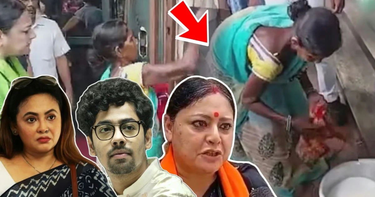 agnimitra paul on mother cooking in kolkata footpath controversy riddhi sen sreelekha mitra reaction FINAL
