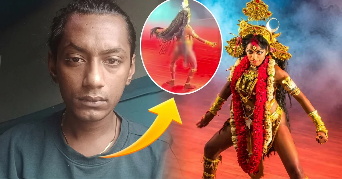 ছিন্নমস্তা সাজে চুল সরিয়ে বিতর্কিত ভঙ্গি ও ন*গ্ন পশ্চাৎ প্রদর্শন! হিন্দু দেব-দেবীকে ব্যবহার করে সস্তার পাবলিসিটি নিয়ে নেটপাড়ায় তুমুল সমা'লোচনা, ছিছিক্কার! বিতর্কের মুখে পরেই প্রকাশ্যে ক্ষমা চাইলেন নৃত্যশিল্পী! জানেন, সেদিন মঞ্চে উপস্থিত ওই শিল্পীর পরিচয়? 1 Debraj Chowdhury, Chhinnamasta Dance, Das Mahavidya, Bengali Dancer, Dance Controversy, Social Media Controversy, Debraj Apology, Hindu Goddess, Viral Dance Video, India Got Talent, Bengali Dancer, Entertainment, দেবরাজ চৌধুরী, ছিন্নমস্তা, দশ মহাবিদ্যা, নৃত্যশিল্পী, নাচের বিতর্ক, সমাজমা ধ্যমের বিতর্ক, দেবরাজের ক্ষমা, ছিন্নমস্তা সাজ, ভাইরাল নাচের ভিডিও, ইন্ডিয়াজ গট ট্যালেন্ট, বাঙালি নৃত্যশিল্পী, বিনোদন