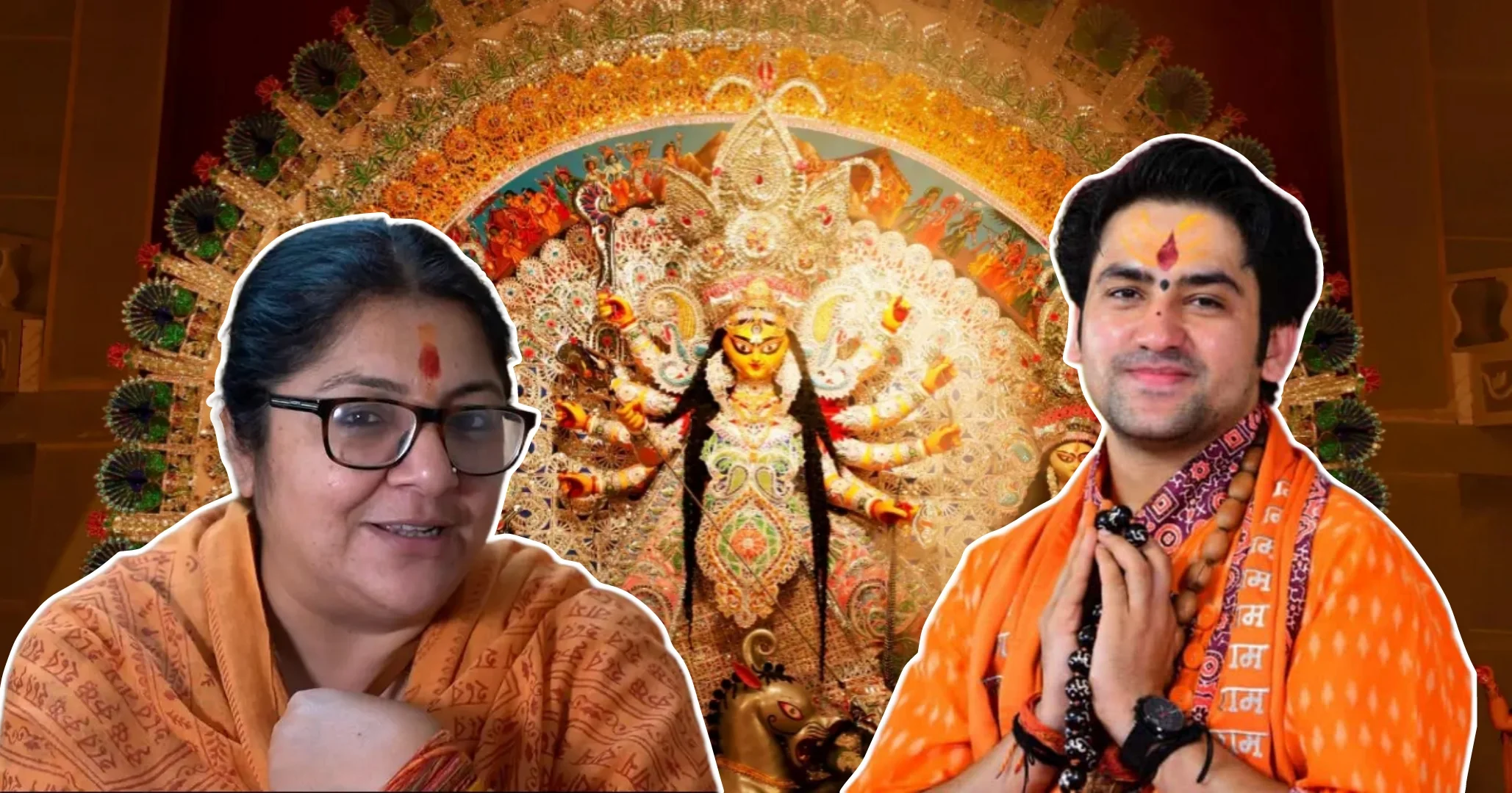 কব্জি ডুবিয়ে মা'ছ-মাং'স খাবে কি বাঙালি? দুর্গাপুজোয় বাঙালির পাতে আমিষ না নিরামিষ? বাগেশ্বর বাবার ‘পাখ*ণ্ডী’ নিদান উড়িয়ে লকেট চট্টোপাধ্যায়ের সাফ কথা, "এই চার-পাঁচ দিনের জন্য সবাই..." 1 Durga Puja, Locket Chatterjee, Bageshwar Baba, Dhirendra Krishna Shastri, Bengali Culture, Bengali Food, Durga Puja Non Veg, BJP Bengal, Shamik Bhattacharya, Agnimitra Paul, Bengal Politics, Durga Puja Controversy, দুর্গাপুজো, লকেট চট্টোপাধ্যায়, বাগেশ্বর বাবা, ধীরেন্দ্রকৃষ্ণ শাস্ত্রী, বাঙালি সংস্কৃতি, বাঙালির খাবার, দুর্গাপুজোয় আমিষ, বিজেপি বাংলা, শমীক ভট্টাচার্য, অগ্নিমিত্রা পাল, বঙ্গ রাজনীতি, দুর্গাপুজো বিতর্ক