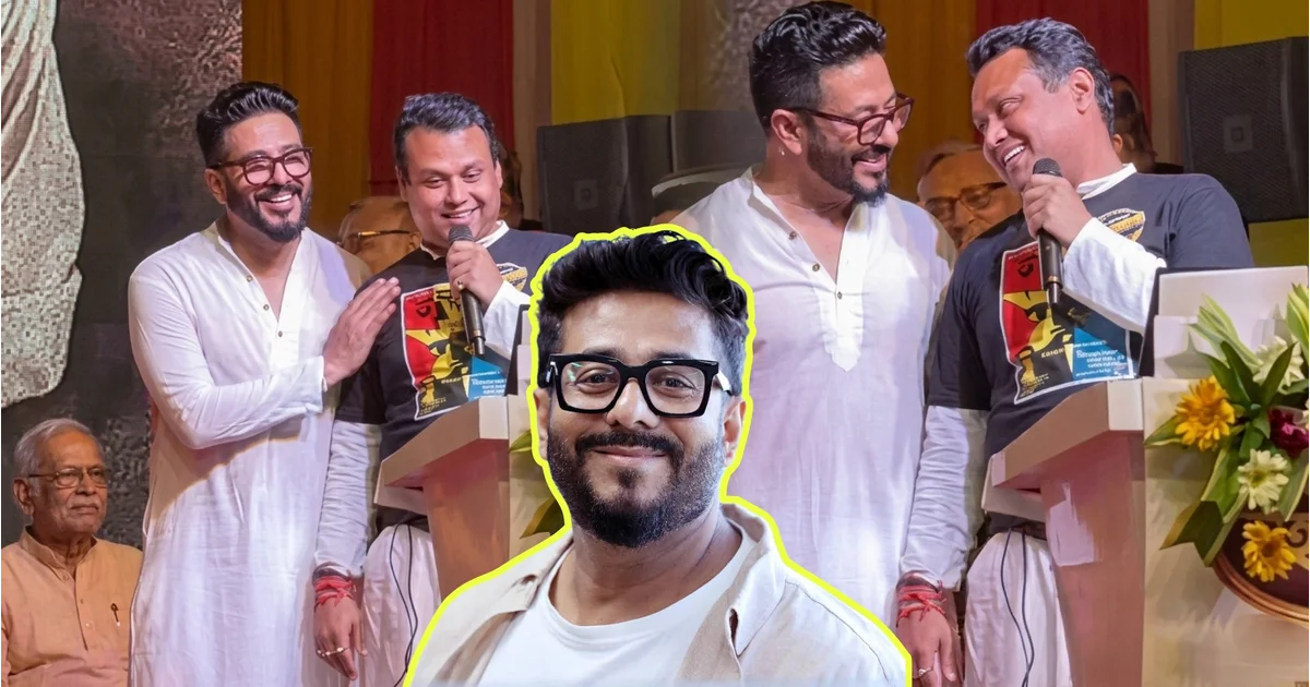 Raj Chakraborty, Uttam Kumar, Uttam Kumar Birth Centenary, Nandan, Bengali Cinema, Tollywood, Shuvendu Adhikari, Bengal Politics, Entertainment, কৌস্তভ বাগচি, রাজ চক্রবর্তী, উত্তম কুমার, উত্তম কুমারের জন্মশতবর্ষ, নন্দন, টলিউড, বাংলা সিনেমা, শুভেন্দু অধিকারি, বাংলার রাজনীতি, বিনোদন