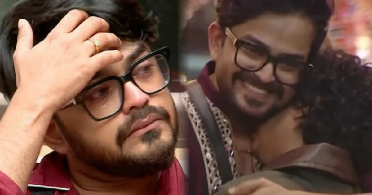 "ঠিকমতো খেলাটা বুঝতে পারার আগেই...বড্ড তাড়াতাড়িই ছেড়ে বেরিয়ে আসতে হল!" "বাইরে থেকে মানুষ চেনা যায় না, কিন্তু একটাই আক্ষেপ থেকে গেল..." বিগ বসের ঘর থেকে বেরিয়েই সায়কের বি*স্ফোরক মন্তব্য! এই তিন সপ্তাহ ছিল তাঁর জীবনের অন্যতম কঠিক অধ্যায়? আর কী বললেন অভিনেতা? 1 Sayak Chakraborty, Bigg Boss Bangla, Bigg Boss Bangla Elimination, Sayak Bigg Boss Exit, Sayak Chakraborty News, Bigg Boss Contestant, Nandini, Srijla, Rajveer, Sonamoni, সায়ক চক্রবর্তী, বিগ বস বাংলা, বিগ বস বাংলা এলিমিনেশন, সায়কের বিগ বস থেকে বিদায়, সায়ক চক্রবর্তী খবর, বিগ বস প্রতিযোগী, নন্দিনী, সৃজলা, রাজবীর, সোনামণি