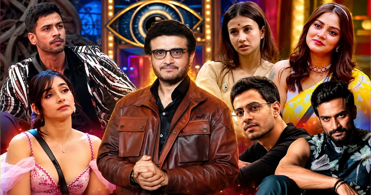 Sourav Ganguly, Bigg Boss Bangla, Srijla Guha, Nandini Dutta, Bigg Boss Bangla Host, Bigg Boss Bangla Controversy, Bengali Television, Bengali Entertainment, Sourav Ganguly News, Bigg Boss Bangla Update, সৌরভ গঙ্গোপাধ্যায়, বিগ বস বাংলা, সৃজলা গুহ, নন্দিনী দত্ত, বিগ বস বাংলার সঞ্চালক, বিগ বস বাংলা বিতর্ক, বাংলা টেলিভিশন, বিনোদন, সৌরভ গঙ্গোপাধ্যায়ের খবর, বিগ বস বাংলা আপডেট