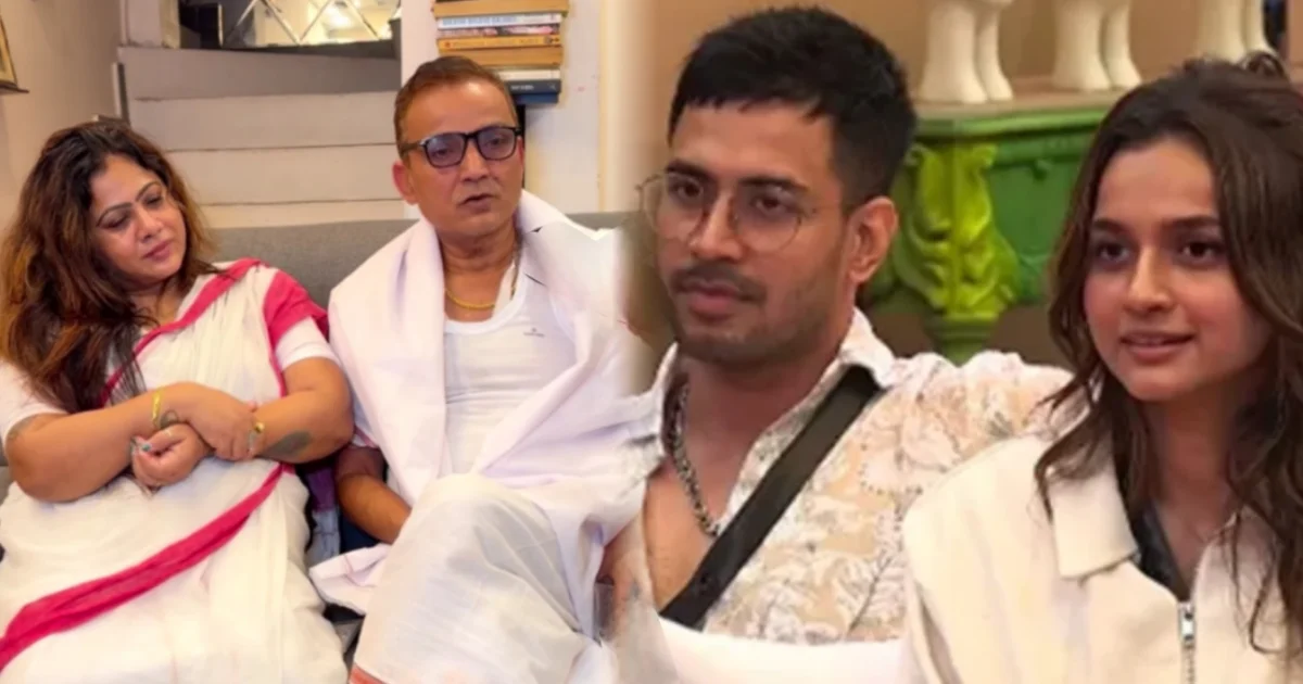 Bigg Boss Bangla, Rajveer Dey, Nandini Dutta, Rajveer Nandini Love, Nandini Father Reaction, Sandip Dutta, Bigg Boss Bangla Contestants, Rajveer Bigg Boss Bangla, Nandini Rajveer Relationship, Entertainment, বিগ বস বাংলা, রাজবীর দে, নন্দিনী দত্ত, রাজবীর নন্দিনী প্রেম, নন্দিনীর বাবা, সন্দীপ দত্ত, রাজবীরের জনপ্রিয়তা, বিগ বস বাংলা প্রতিযোগী, রাজবীর নন্দিনী সম্পর্ক, বিনোদন