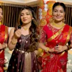 Indrani Dutta, Rajnandini Paul, Rajnandini Paul Marriage, Lakshmi Puja, Bengali Actress, Tollywood, Mother Daughter Bond, Marriage Story, Entertainment, ইন্দ্রানী দত্ত, রাজনন্দিনী পাল, রাজনন্দিনীর বিয়ে, লক্ষ্মীপুজো, বাঙালি অভিনেত্রী, টলিউড, মেয়ের বিয়ে, মা ও মেয়ের সম্পর্ক, বিনোদন
