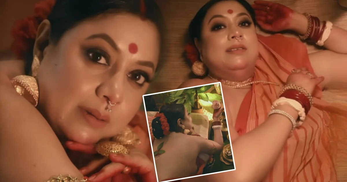 'বুড়ো বয়সে ভীমরতি ধরেছে!' ব্লাউজ ছাড়াই শাড়িতে ধরা দিলেন কাঞ্চনা মৈত্র! অভিনেত্রীর সা'হসী ফটোশ্যুট ঘিরে কটা'ক্ষ নেটপাড়ায় 1 Kanchanaa Moitra, Kanchanaa Moitra Photoshoot, Tollywood Actress, Blouseless Saree, Bold Photoshoot, Social Media Trolling, কাঞ্চনা মৈত্র, কাঞ্চনা মৈত্রের ফটোশ্যুট, টলিউড অভিনেত্রী, ব্লাউজ ছাড়া শাড়ি, সাহসী ফটোশ্যুট, সোশ্যাল মিডিয়ায় কটাক্ষ