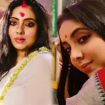 Kanchanaa Moitra, Kanchanaa Moitra Photoshoot, Tollywood Actress, Blouseless Saree, Bold Photoshoot, Social Media Trolling, কাঞ্চনা মৈত্র, কাঞ্চনা মৈত্রের ফটোশ্যুট, টলিউড অভিনেত্রী, ব্লাউজ ছাড়া শাড়ি, সাহসী ফটোশ্যুট, সোশ্যাল মিডিয়ায় কটাক্ষ