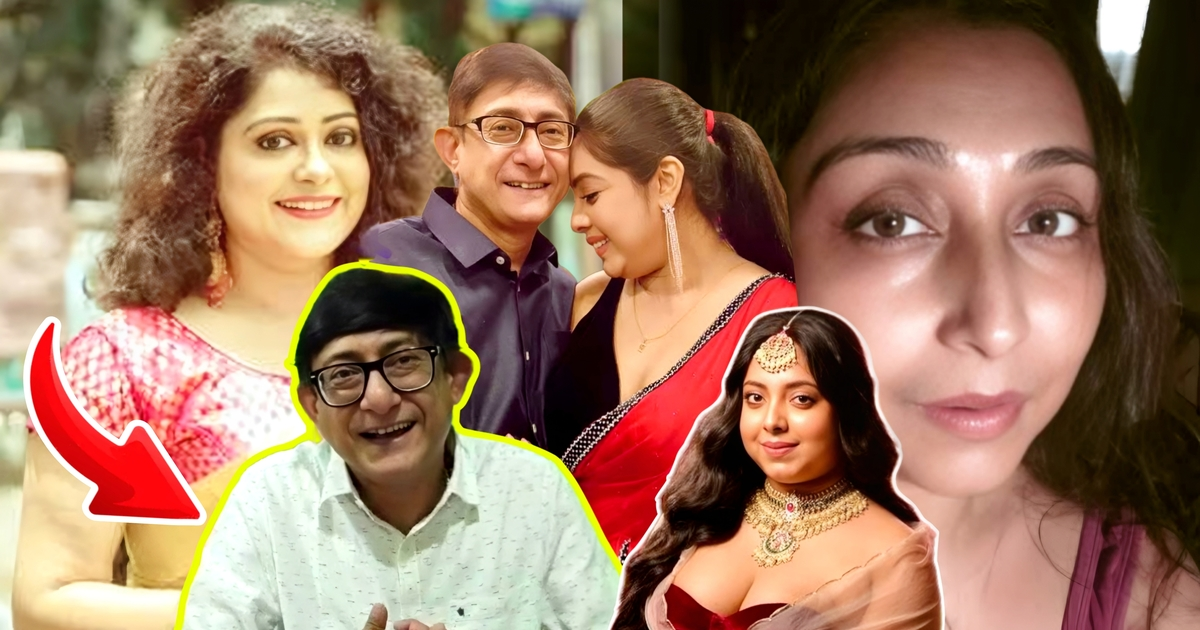 "তিরিশ বছরে কাঞ্চন ইন্ডাস্ট্রিকে কিছু দেয়নি, শুধু তিনটে বউ দিয়েছে!" "প্রথম বউয়ের সঙ্গে ওঁর এখনও যোগাযোগ আছে", তিন দশকের অভিনয় জীবনে তিনবার বউ বদল! প্রথম দাম্পত্যে মেয়ে হলে তাঁর বয়সও হতো শ্রীময়ীর মতো? কাঞ্চনের অতীত নিয়ে একি বলে ফেললেন শ্রীময়ী চট্টোরাজ? কচি বউয়ে কথায় চর্চা তুঙ্গে! 1 Kanchan Mullick, Sreemoyee Chattoraj, Anindita Das, Kanchan Mullick First Wife, Kanchan Sreemoyee, Tollywood, Entertainment, Kanchan Mullick Marriage, কাঞ্চন মল্লিক, শ্রীময়ী চট্টোরাজ, অনিন্দিতা দাস, কাঞ্চনের প্রথম স্ত্রী, কাঞ্চন শ্রীময়ী, কাঞ্চনের বিয়ে, টলিউড, বিনোদন, শ্রীময়ীর মন্তব্য, কাঞ্চনের দাম্পত্য জীবন